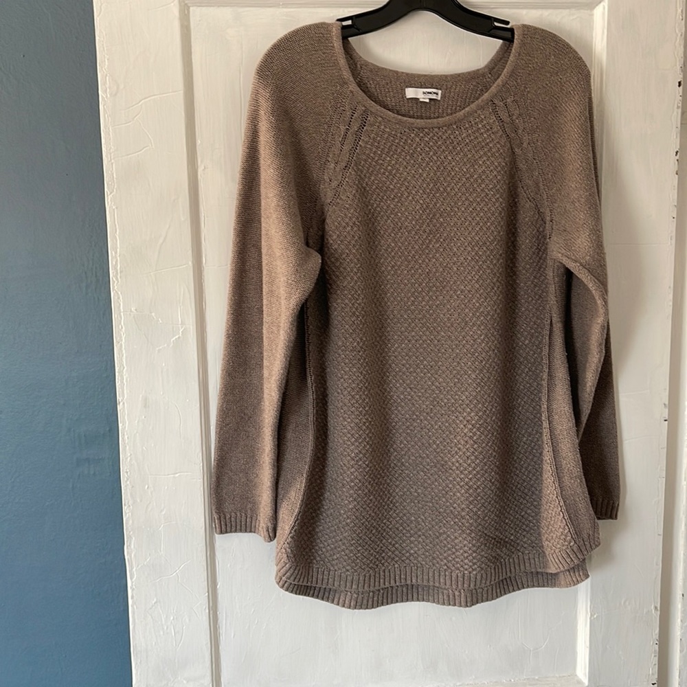 XL Sonoma Soft Brown Sweater.